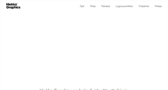 Desktop Screenshot of hiekkagraphics.fi